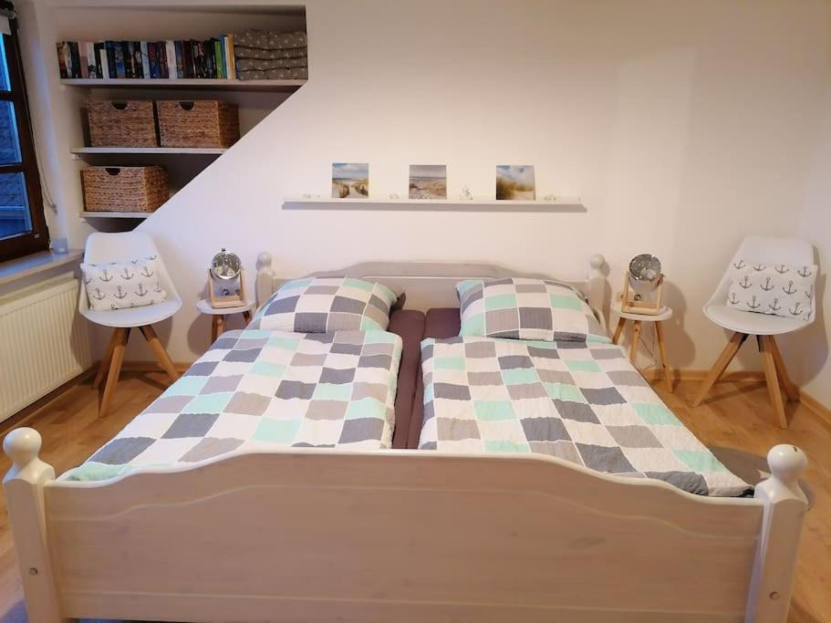 Ferienwohnung Fernblick Osdorf ภายนอก รูปภาพ